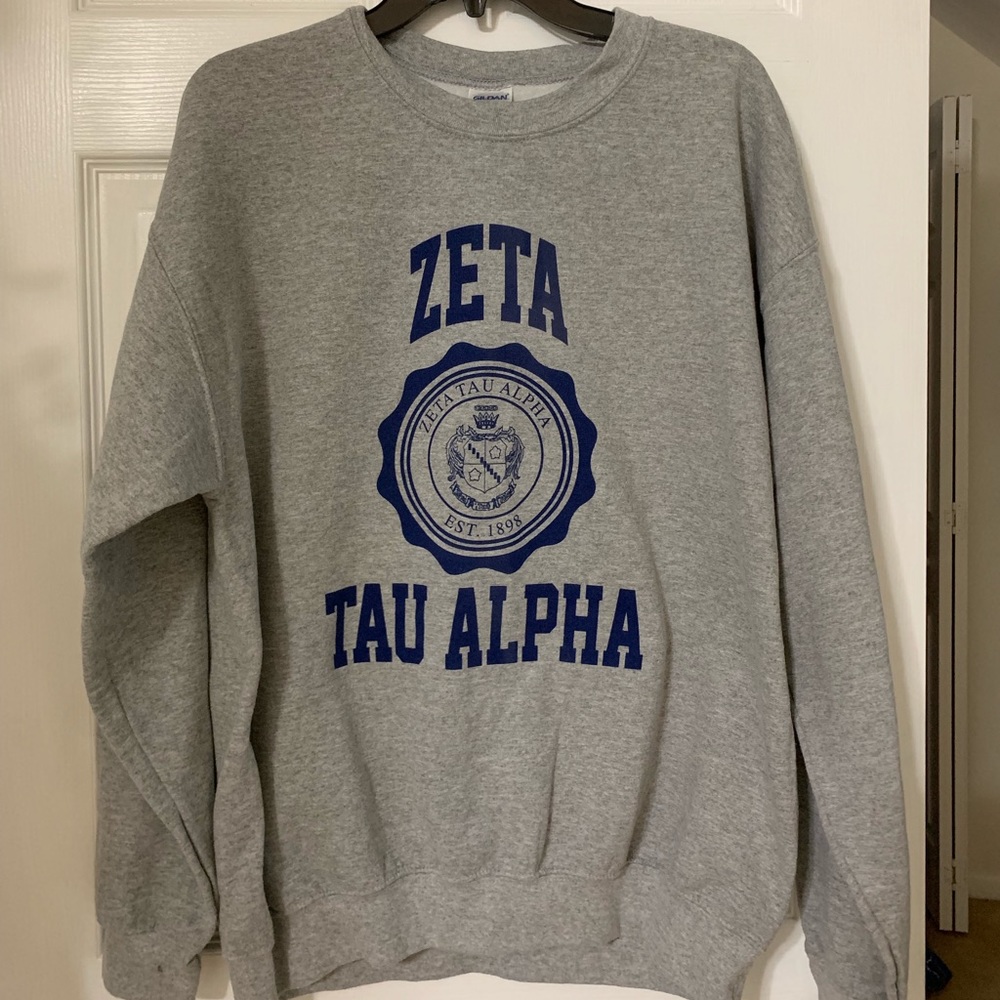 Zeta Tau Alpha Pull Over Sweatshirt